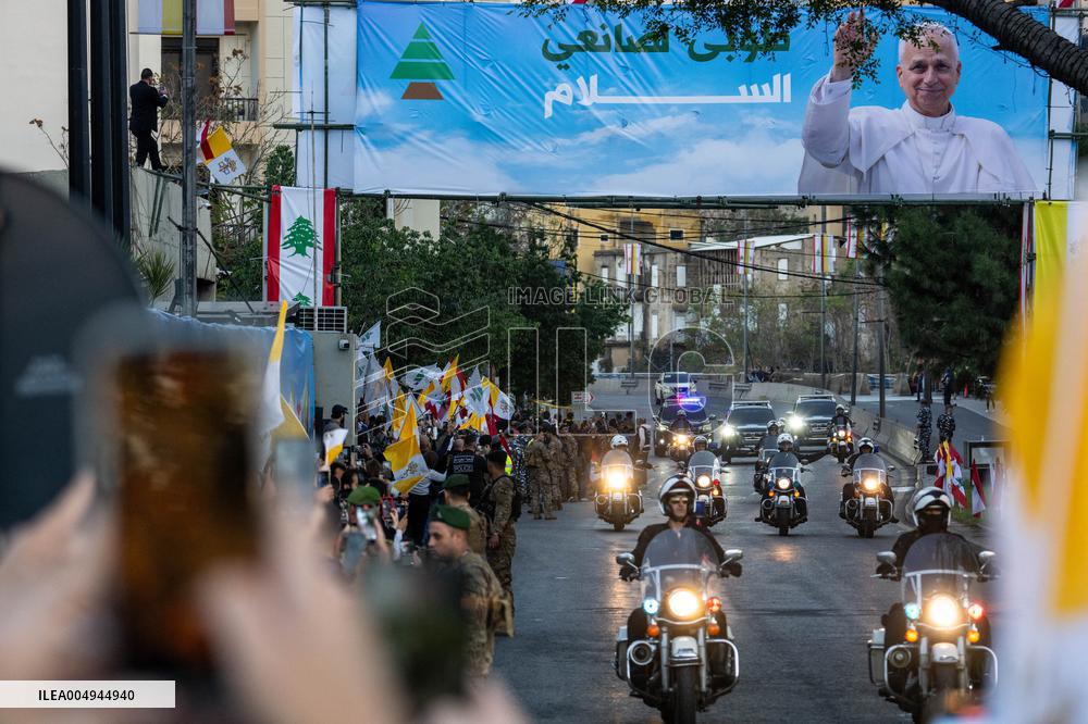 Pope Leo XIV in Lebanon - Beirut