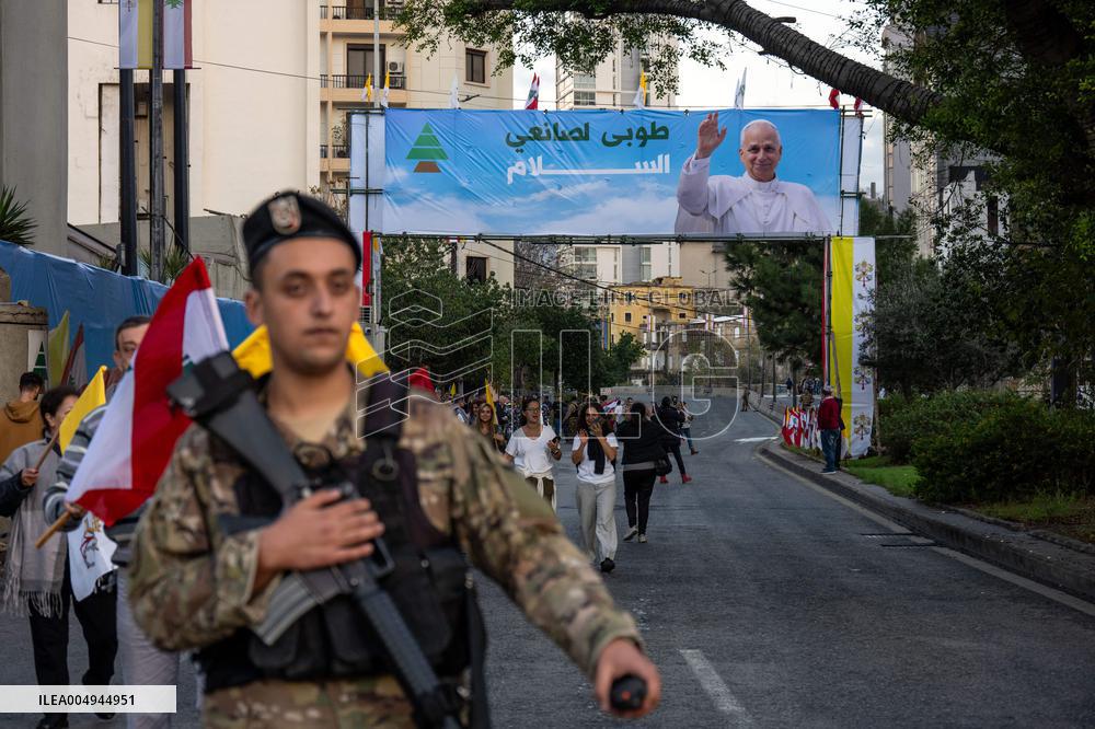 Pope Leo XIV in Lebanon - Beirut