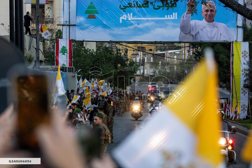 Pope Leo XIV in Lebanon - Beirut