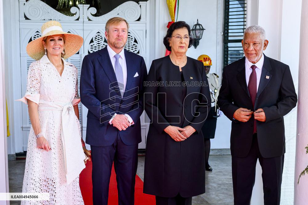 Dutch Royals Visit Suriname - Day 1