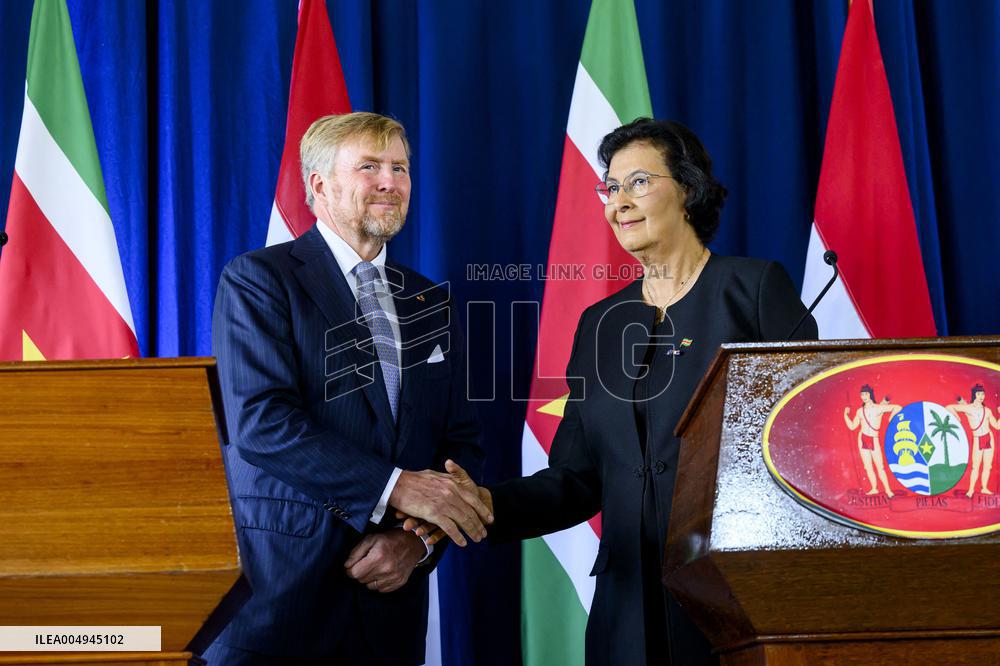 Dutch Royals Visit Suriname - Day 1