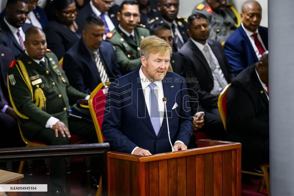 Dutch Royals Visit Suriname - Day 1