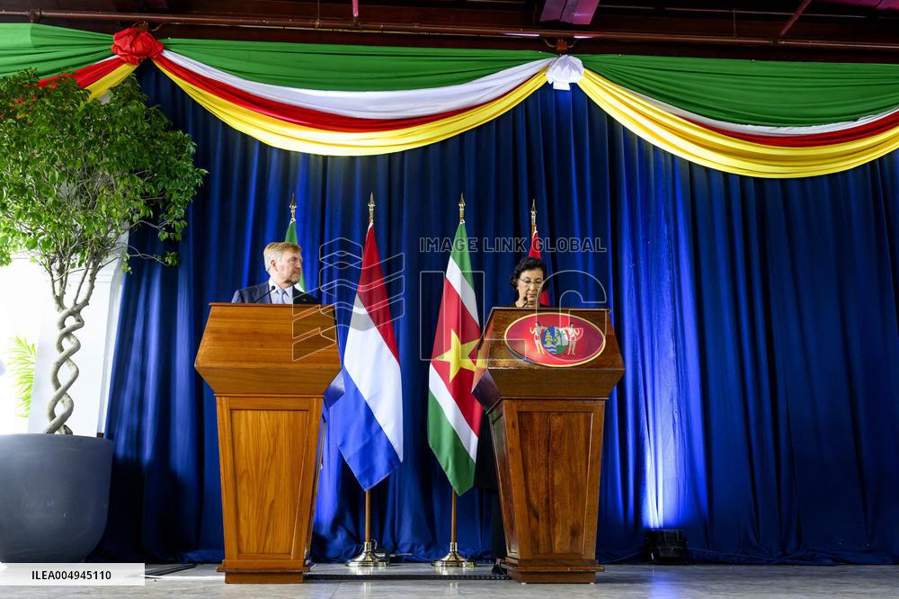 Dutch Royals Visit Suriname - Day 1