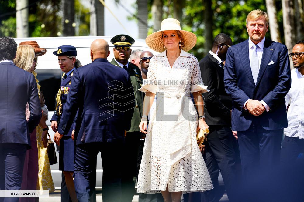 Dutch Royals Visit Suriname - Day 1