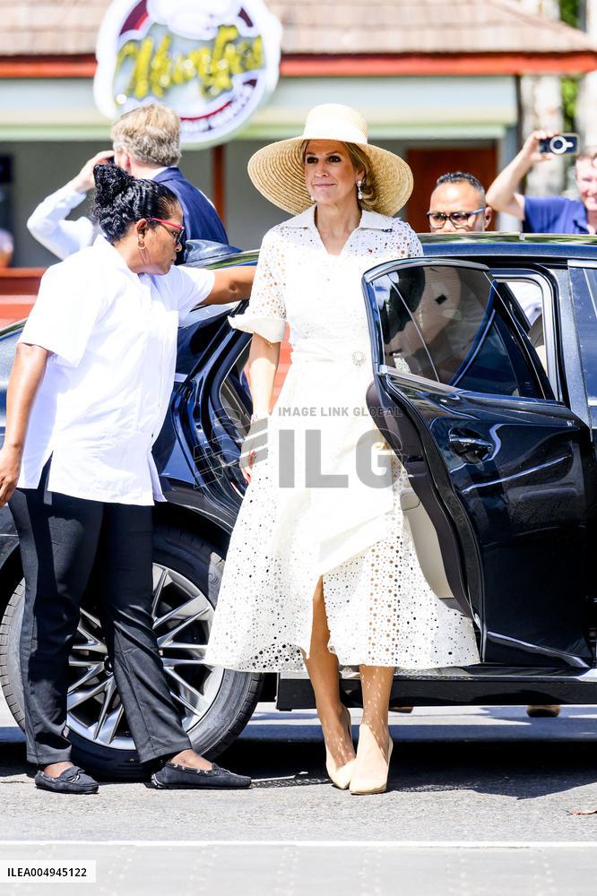 Dutch Royals Visit Suriname - Day 1