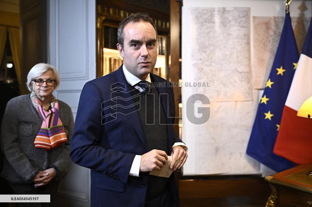 Presser of French PM Lecornu After The Defense Commission Meeting - Paris