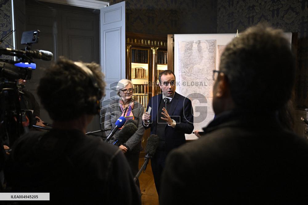Presser of French PM Lecornu After The Defense Commission Meeting - Paris
