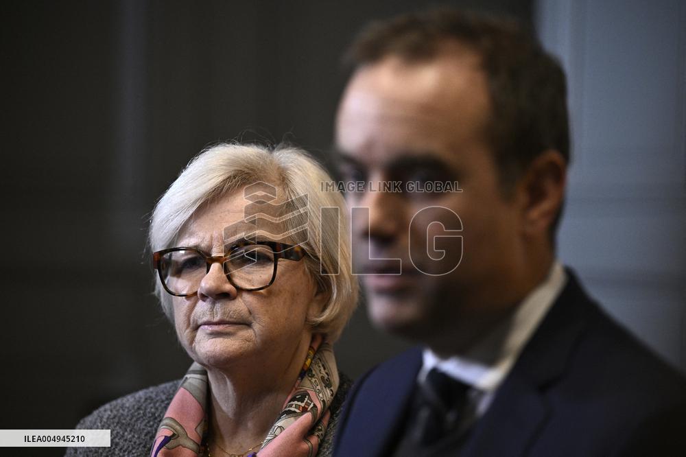 Presser of French PM Lecornu After The Defense Commission Meeting - Paris