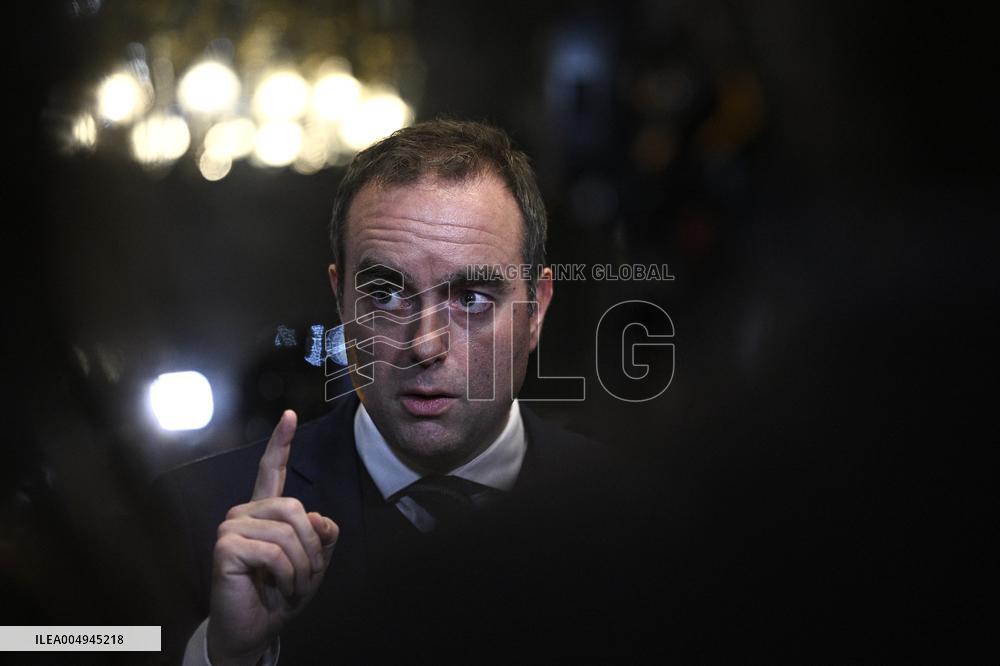 Presser of French PM Lecornu After The Defense Commission Meeting - Paris