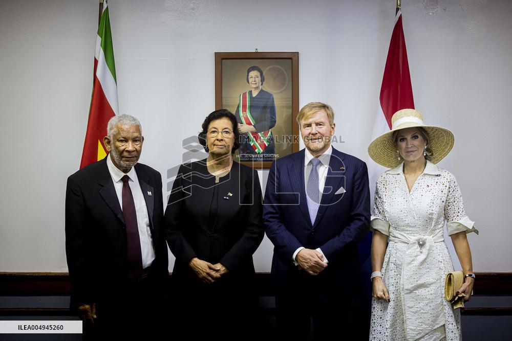 Dutch Royals Visit Suriname - Day 1