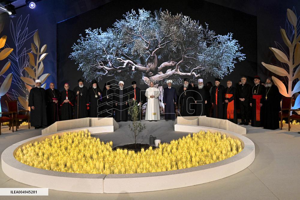 Pope Leo XIV Meets Christian and Interreligious Leaders - Beirut