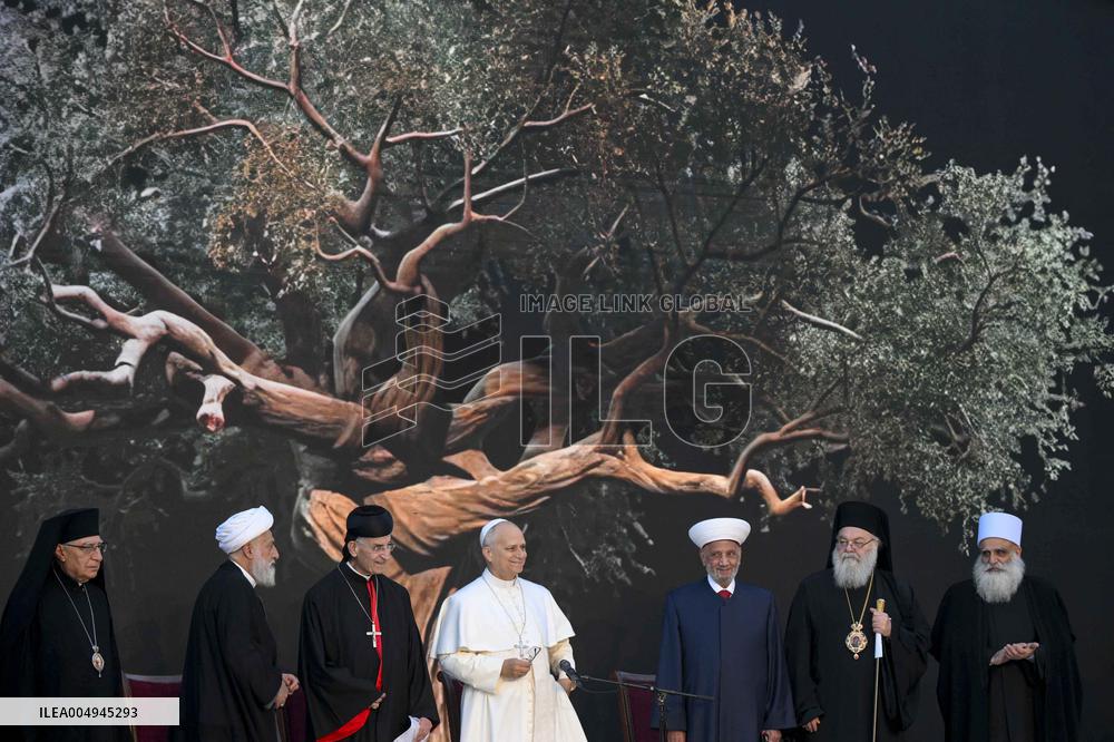 Pope Leo XIV Meets Christian and Interreligious Leaders - Beirut