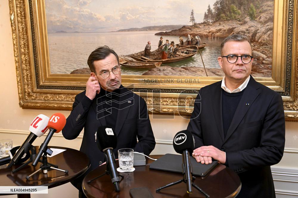 The meeting of the Finnish Prime Minister Orpo and Swedish Prime Minister Kristersson