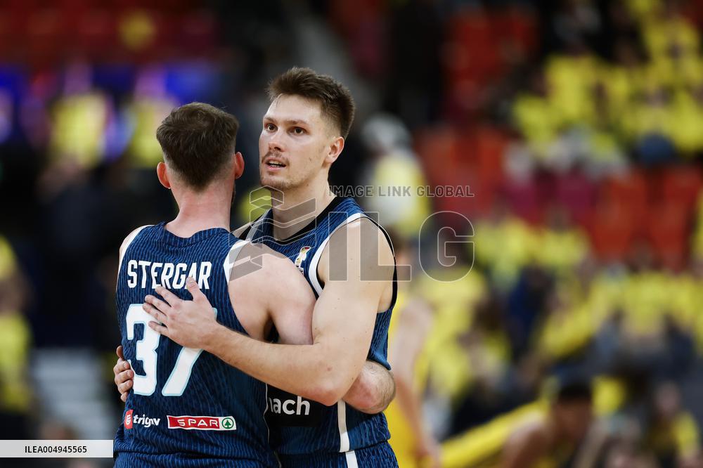 BASKETBALL WORLD CUP QUALIFYING SWEDEN-SLOVENIA
