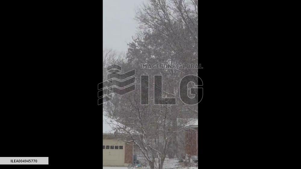 US: First Snowfall Hits Kansas City, Prompting Winter Weather Advisory