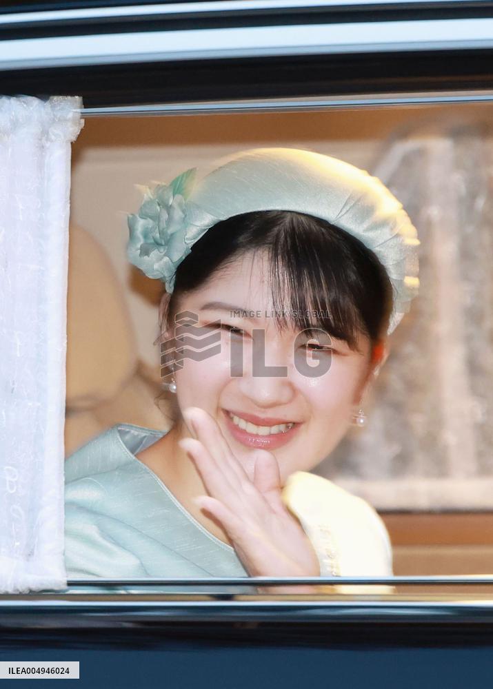 Princess Aiko turns 24