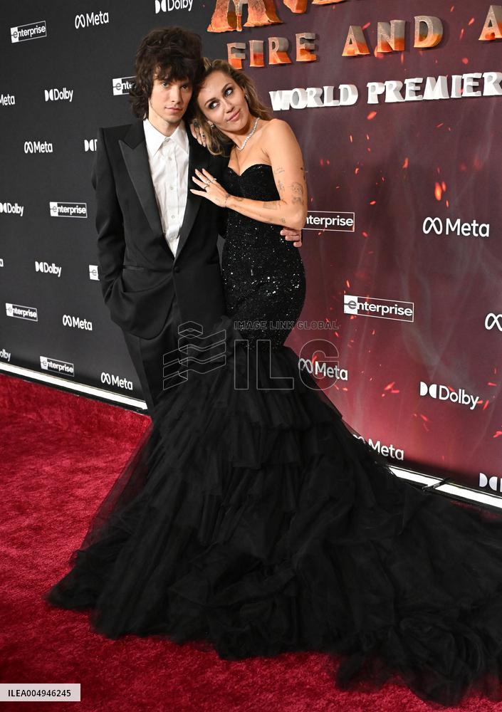 ‘Avatar Fire and Ash’ World Premiere