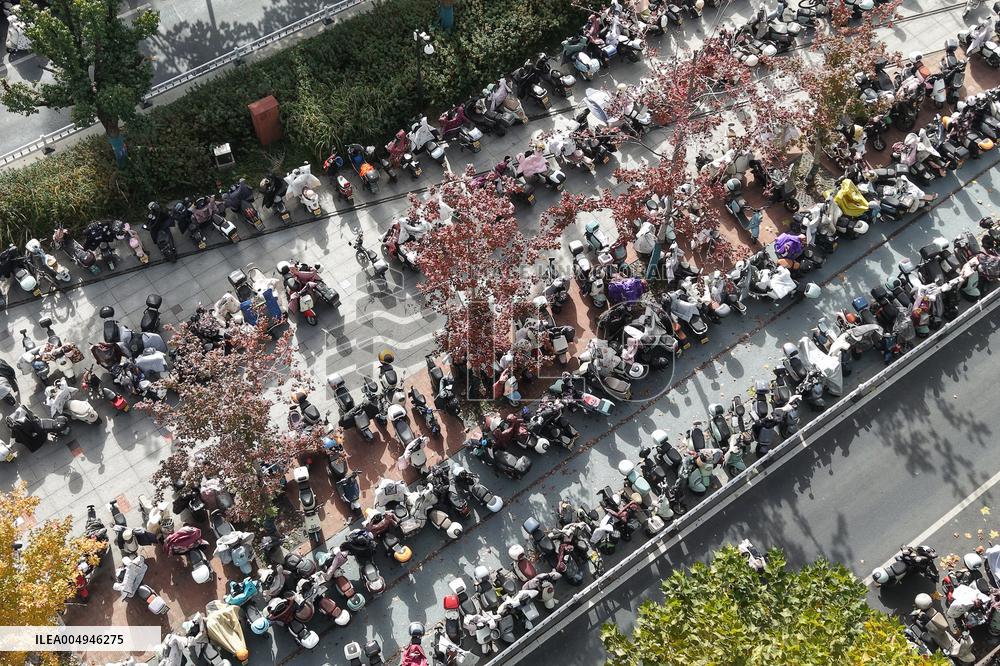 Office Workers Electric Bicycles