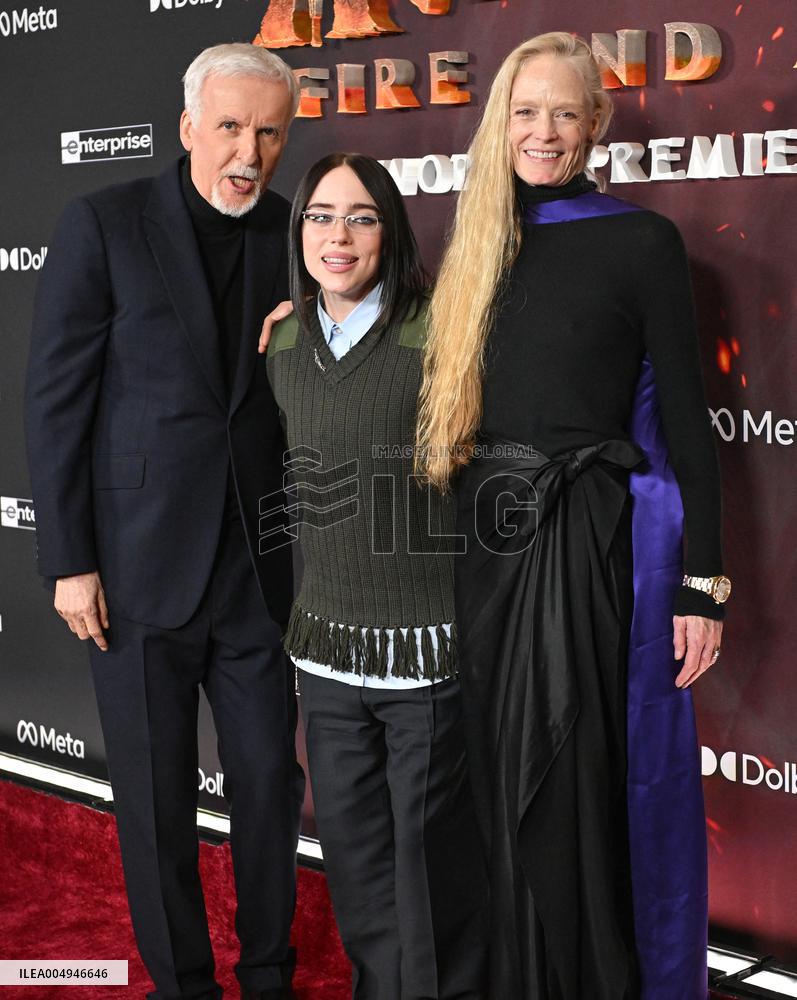 ‘Avatar Fire and Ash’ World Premiere
