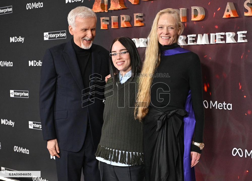 ‘Avatar Fire and Ash’ World Premiere