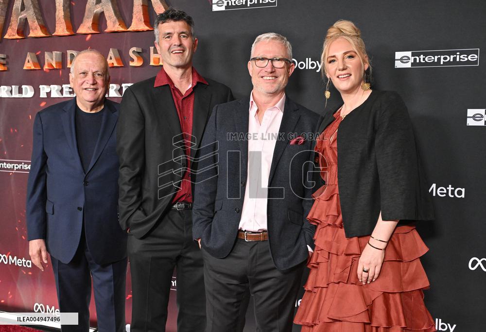‘Avatar Fire and Ash’ World Premiere