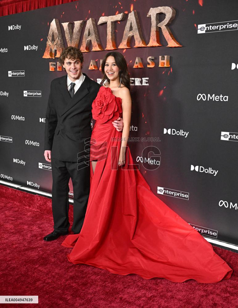 ‘Avatar Fire and Ash’ World Premiere