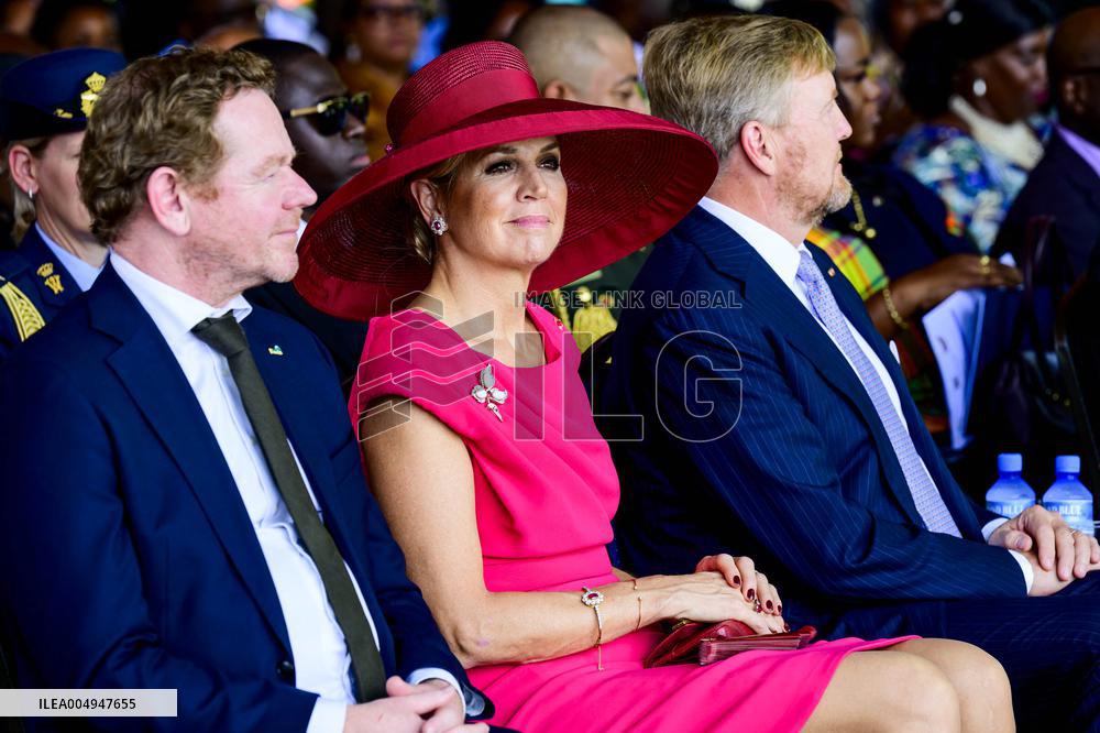 Dutch Royals Visit Suriname - Day 1