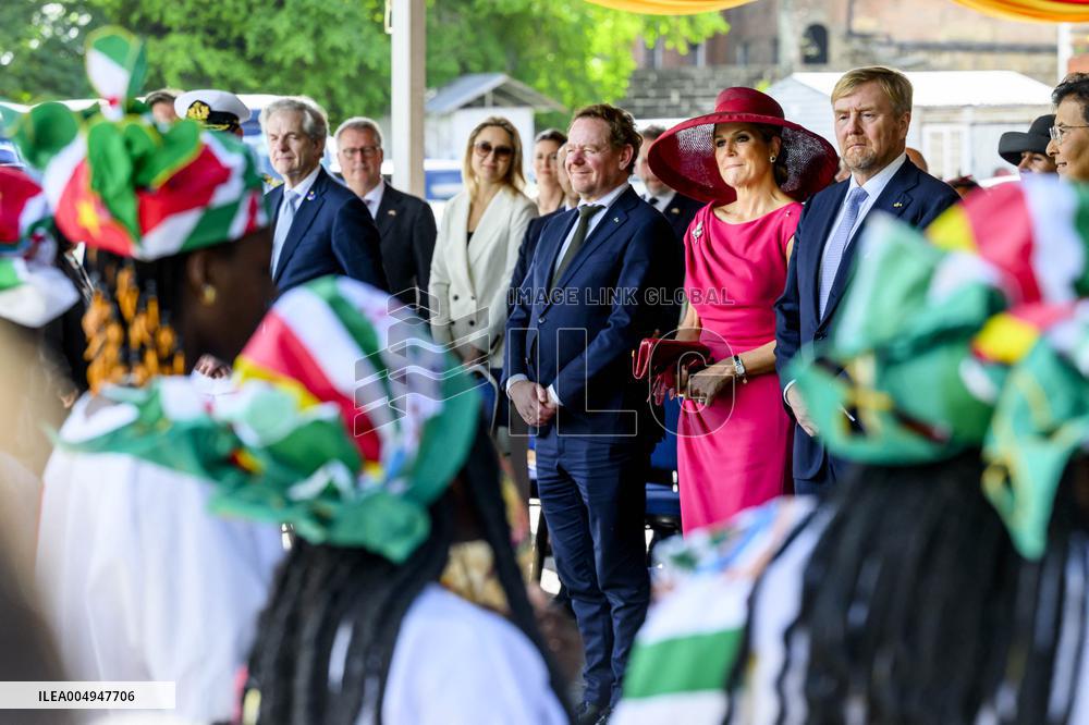 Dutch Royals Visit Suriname - Day 1