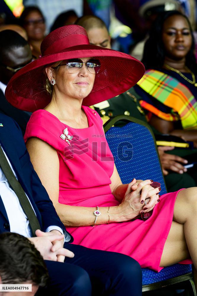 Dutch Royals Visit Suriname - Day 1