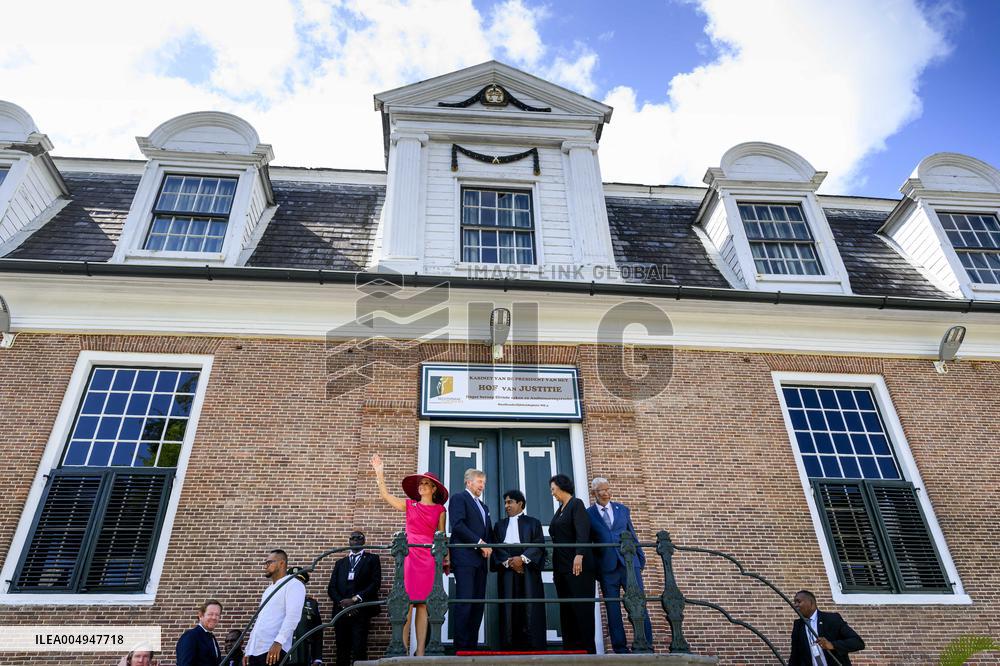 Dutch Royals Visit Suriname - Day 1