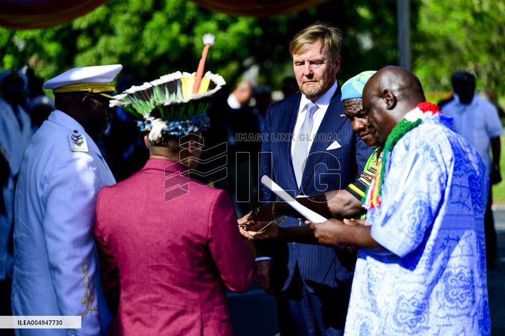 Dutch Royals Visit Suriname - Day 1