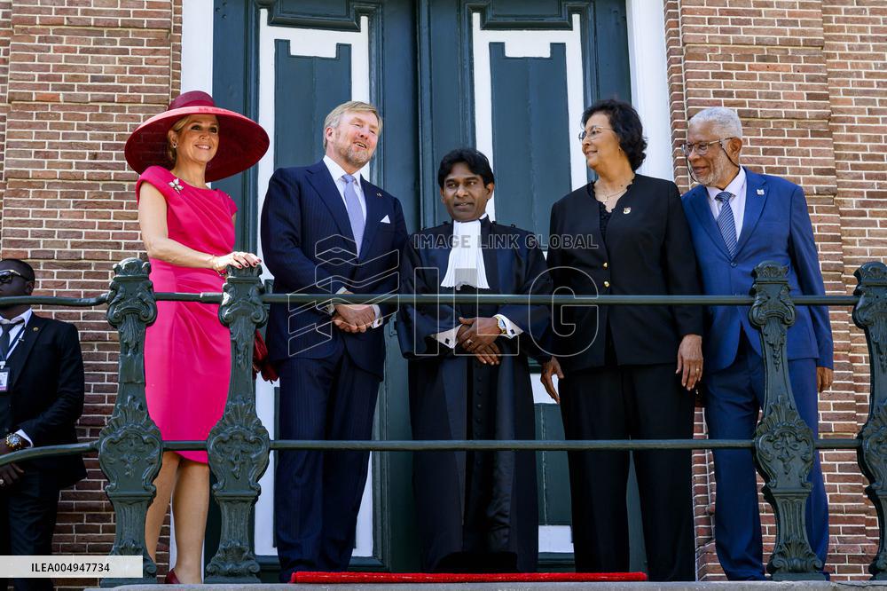 Dutch Royals Visit Suriname - Day 1