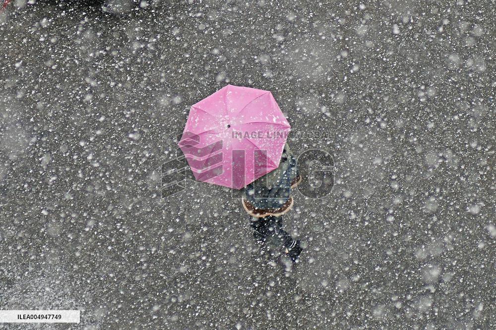 First Snow Hit Yantai