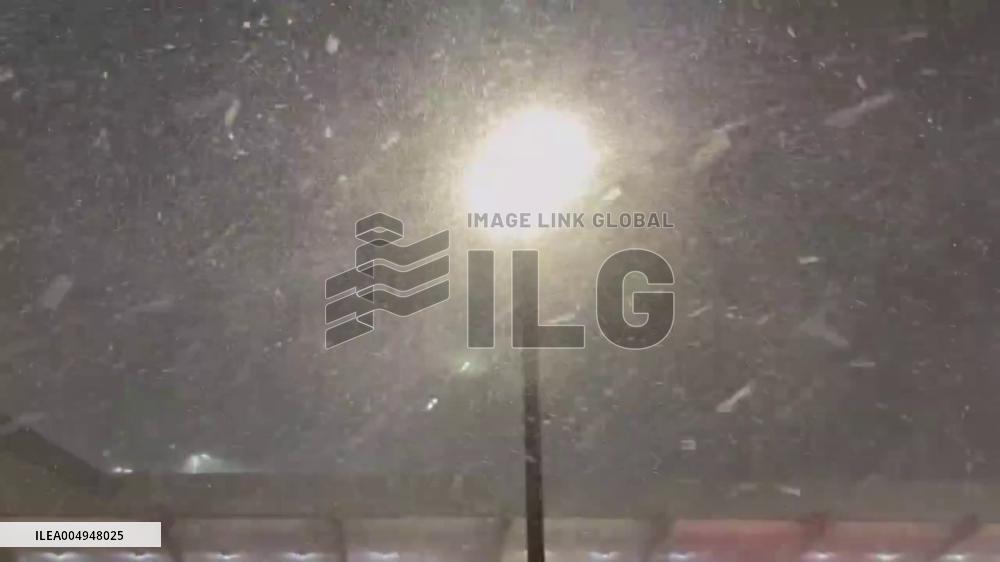 US: Spokane Welcomes December with Snow