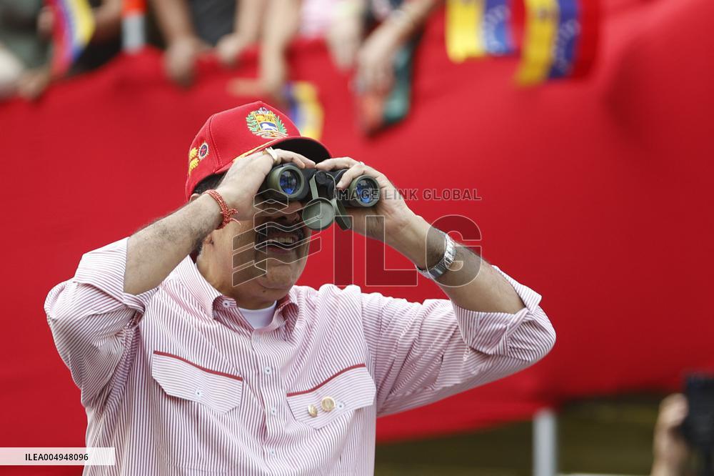 Venezuelan President Maduro Rally - Caracas
