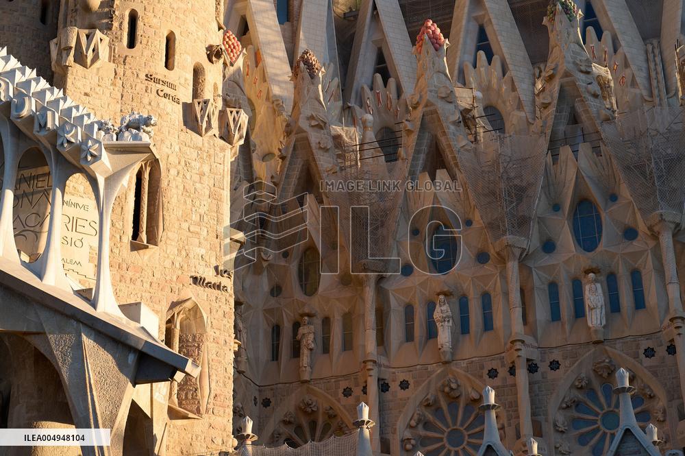 Illustration - Sagrada Familia Basilica - Barcelona