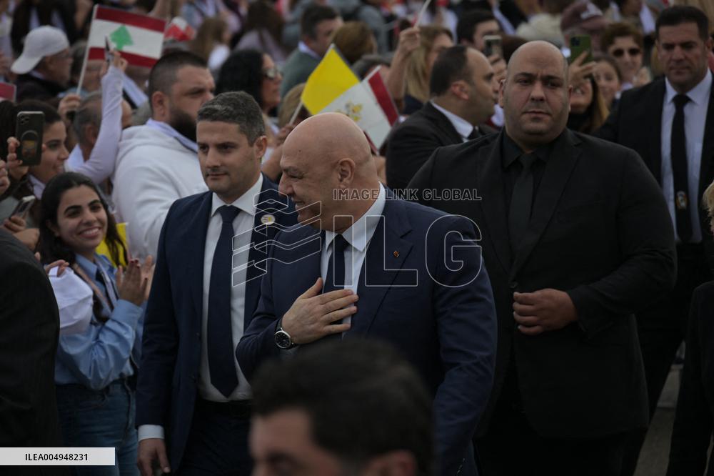Pope Leo XIV Leads A Holy Mass at Beirut's Waterfront - Lebanon
