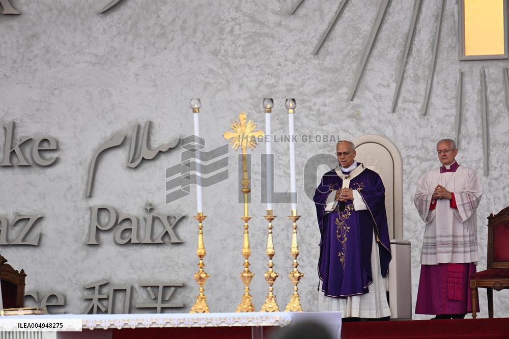 Pope Leo XIV Leads A Holy Mass at Beirut's Waterfront - Lebanon