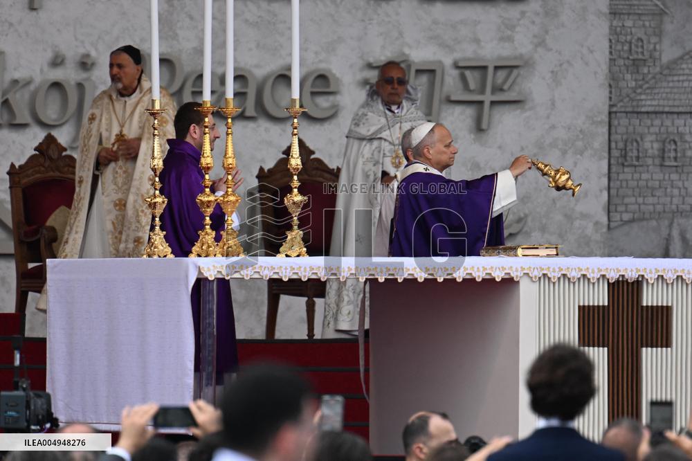 Pope Leo XIV Leads A Holy Mass at Beirut's Waterfront - Lebanon