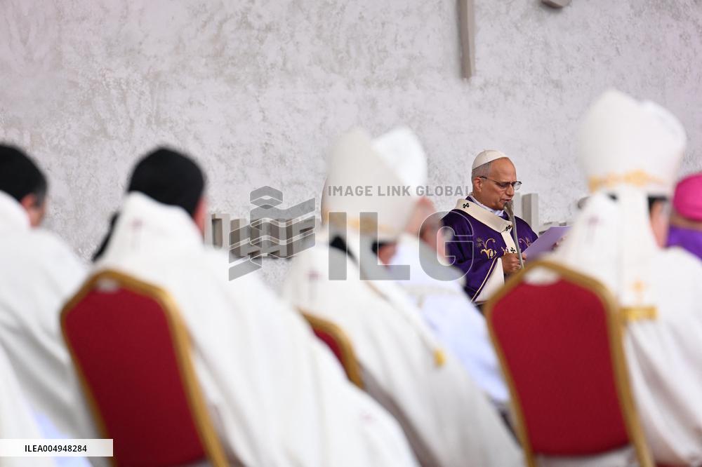Pope Leo XIV Leads A Holy Mass at Beirut's Waterfront - Lebanon