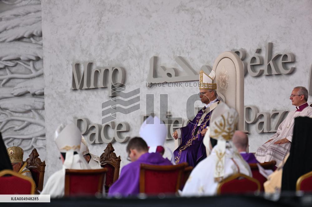 Pope Leo XIV Leads A Holy Mass at Beirut's Waterfront - Lebanon