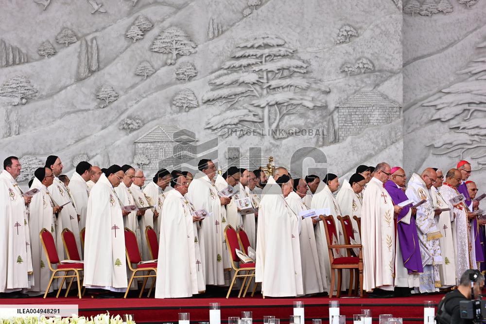 Pope Leo XIV Leads A Holy Mass at Beirut's Waterfront - Lebanon