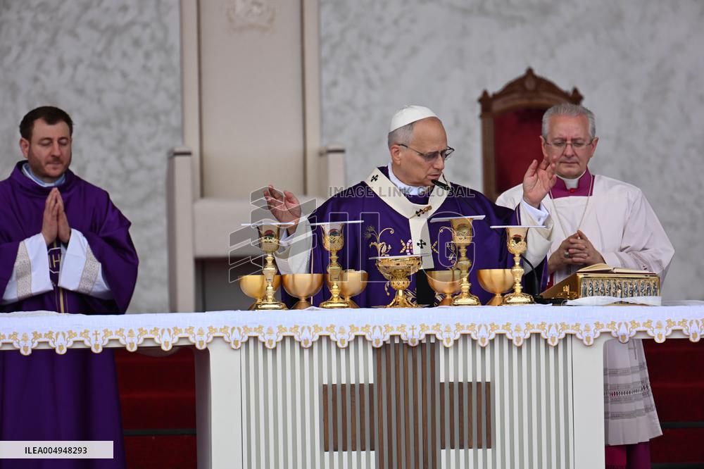 Pope Leo XIV Leads A Holy Mass at Beirut's Waterfront - Lebanon