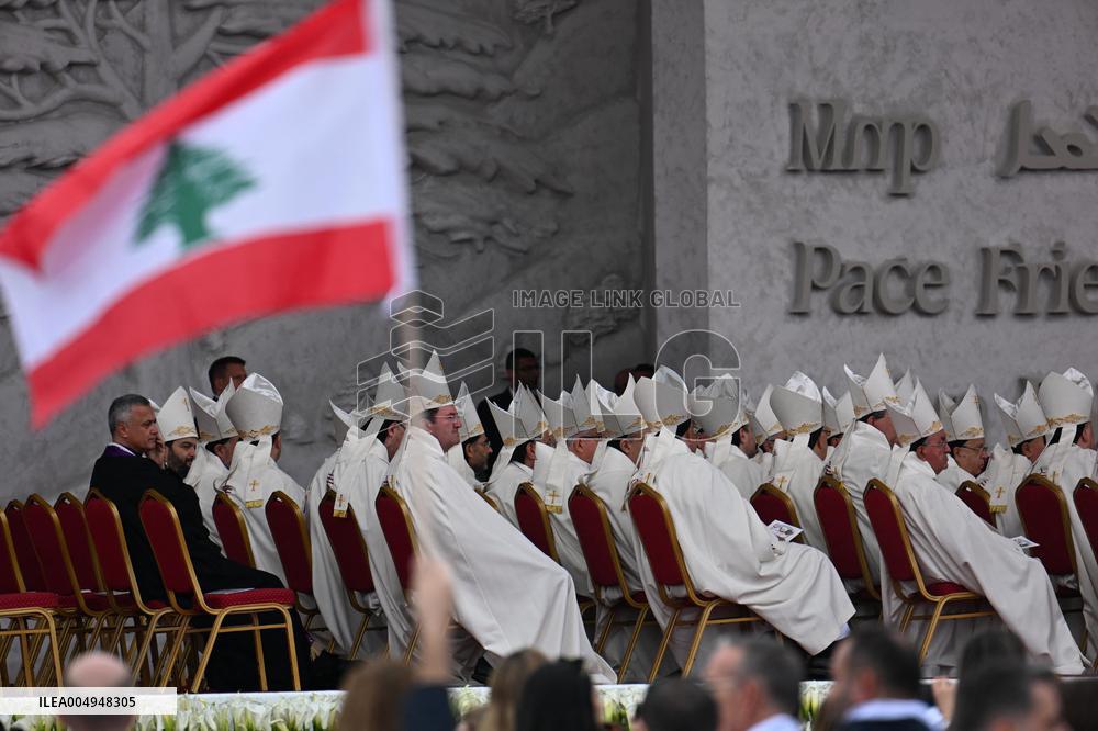 Pope Leo XIV Leads A Holy Mass at Beirut's Waterfront - Lebanon