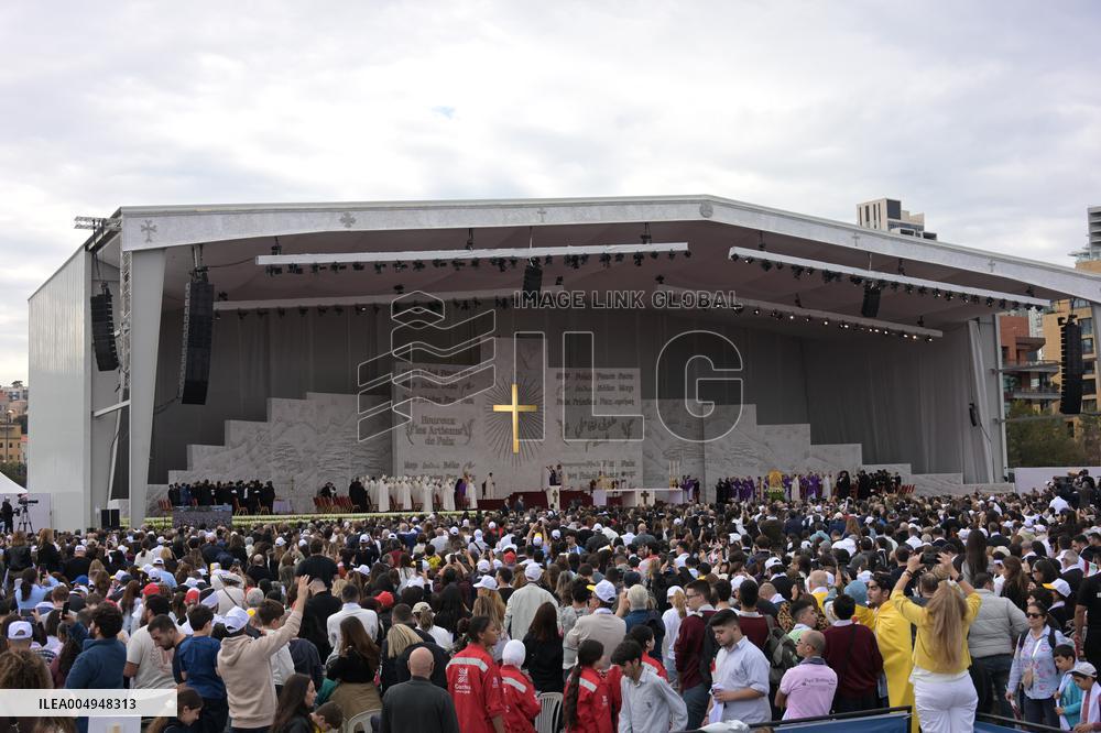 Pope Leo XIV Leads A Holy Mass at Beirut's Waterfront - Lebanon