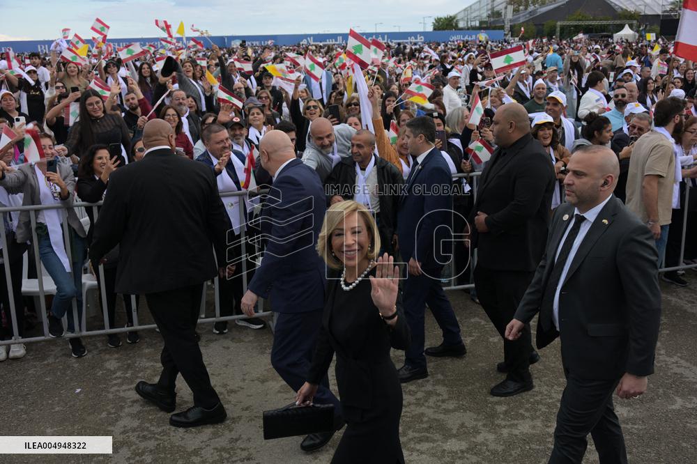 Pope Leo XIV Leads A Holy Mass at Beirut's Waterfront - Lebanon