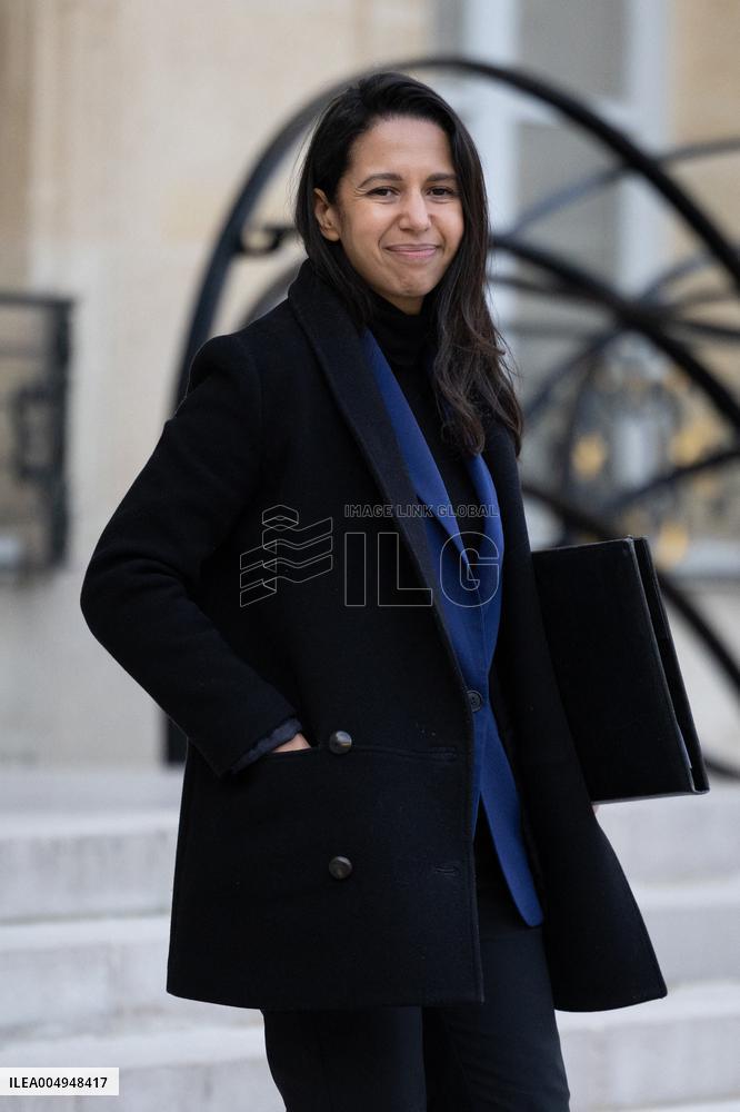 Weekly cabinet meeting at the Elysee Palace - Paris