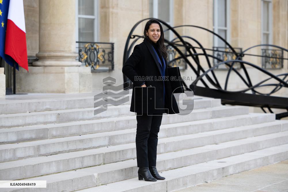 Weekly cabinet meeting at the Elysee Palace - Paris