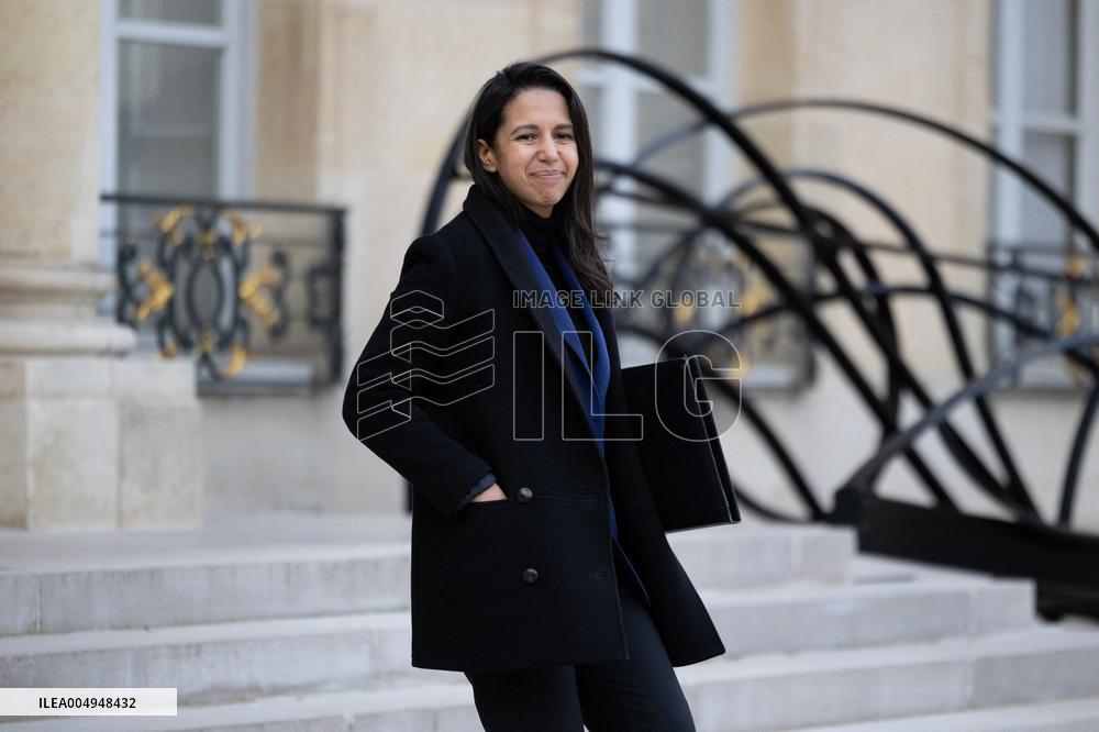 Weekly cabinet meeting at the Elysee Palace - Paris