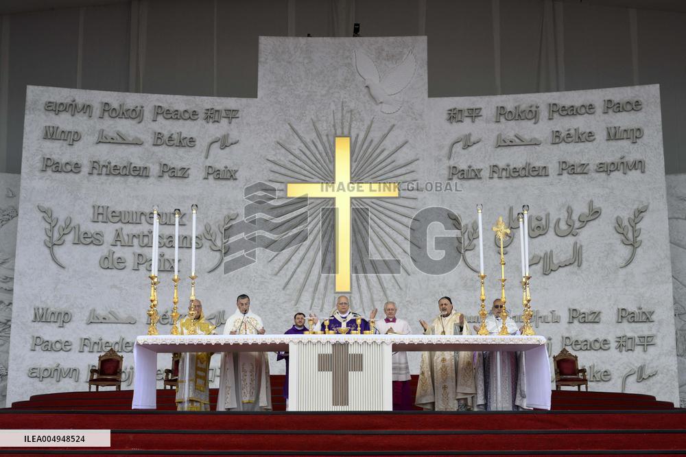 Pope Leo XIV Leads a Mass at Beirut Waterfront - Lebanon